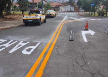 Ruas no Jd. São Jorge recebem readequação de sentidos realizada pela Prefeitura de Hortolândia