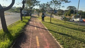 Corredor Metropolitano e Olívio Franceschini recebem limpeza