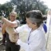 Vacinação antirrábica contra raiva em cães e gatos próximo ao Cemitério da Saudade em Campinas