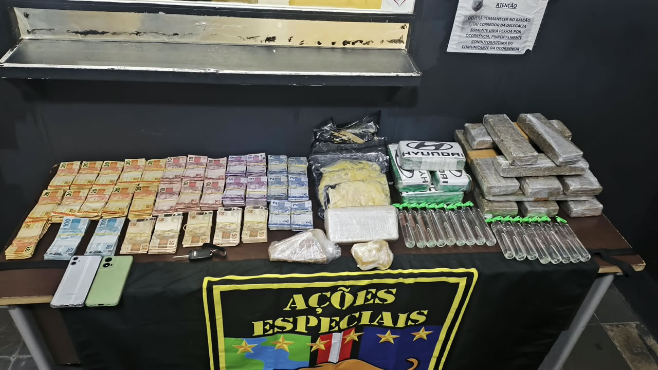 BAEP apreende 25 kg de drogas em Hortolândia