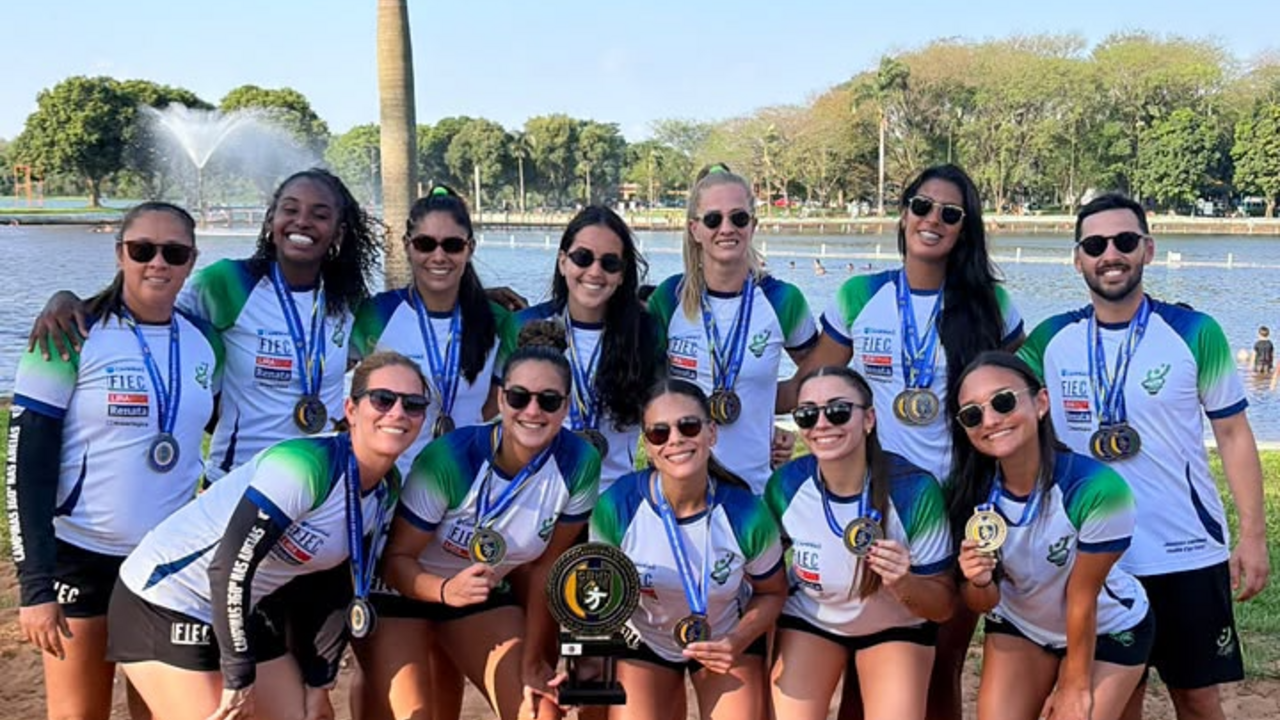 Campineiras venceram por 2 sets a 0 a equipe do Cepraea RJ garantindo o troféu máximo do esporte nacional