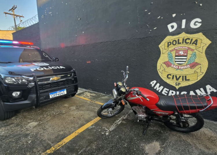 Moto adulterada em Hortolândia dois homens são presos