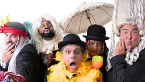 Nósmesmos Cia de Humor estreia em Campinas após 12 anos com sátira histórica