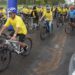 Pedal solidário partiu do Parque Ecológico com trajeto de 10 km e participação do prefeito Dário Saadi