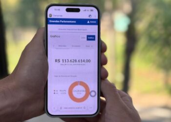 Portal com controle de emendas acessível ao público