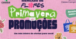 Primavera de Promoções começa neste sábado no Mercado de Flores da Ceasa Campinas