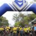 Mais de 250 ciclistas pedalam em passeio ciclístico no Parque Ecológico