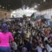 Evento Afro Mix na Estação Cultura com público e apresentação artística