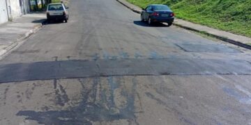 Av. Pau Brasil, no Jardim Conceição, recebe etapa da Operação Tapa-Buraco da Prefeitura