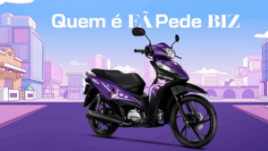 Honda e Sanrio se unem em edição especial da Biz125 EX Kuromi