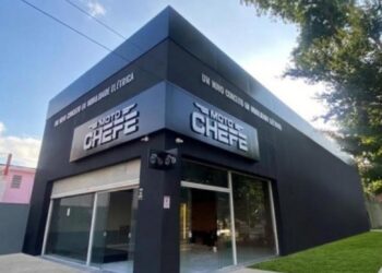 Imagem do crescimento da MotoChefe no Brasil.