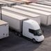 Caminhão elétrico Tesla Semi preparado pela Einride