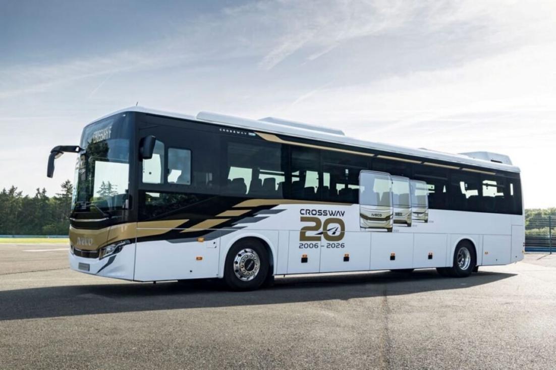 Iveco Crossway elétrico em operação