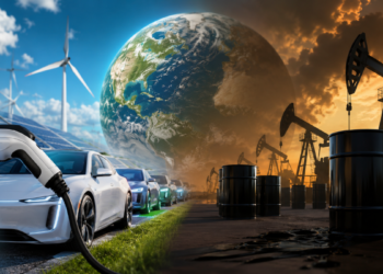 Estatísticas sobre veículos elétricos e petróleo