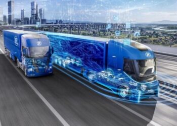 Imagem de caminhão definido por software da ZF