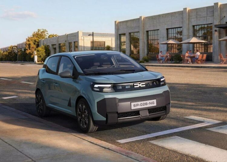 Novo Dacia Spring elétrico