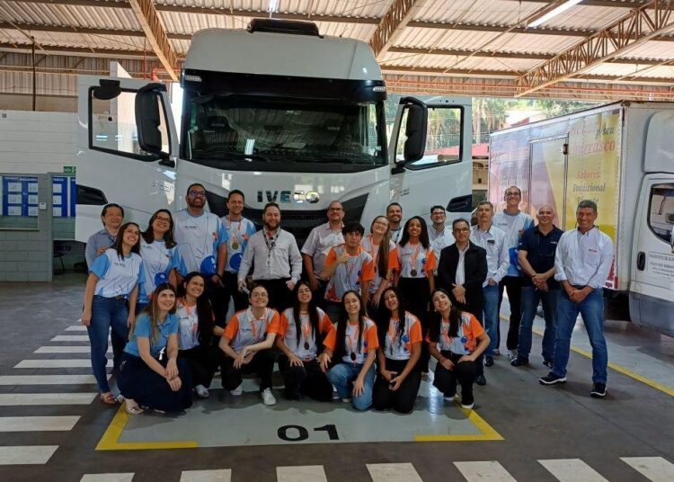 Premiação de projetos pelo Iveco Group e SENAI