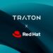 Software Traton e Red Hat para veículos comerciais