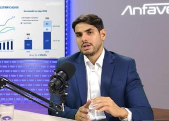 Crescimento das vendas de veículos
