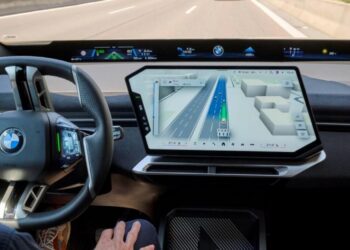 Navegação em 3D da BMW