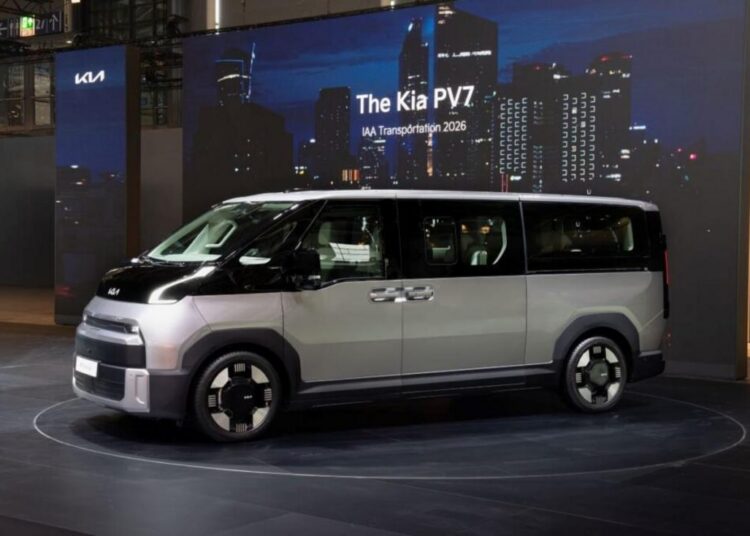 Kia PV7 com destaque para autonomia