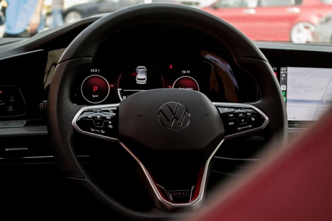 Imagem de um automóvel Volkswagen em recall