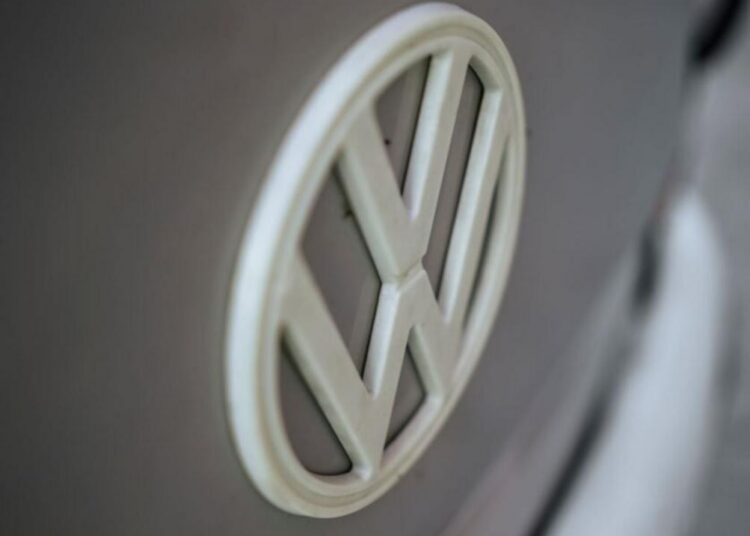 Imagem de operação da Volkswagen