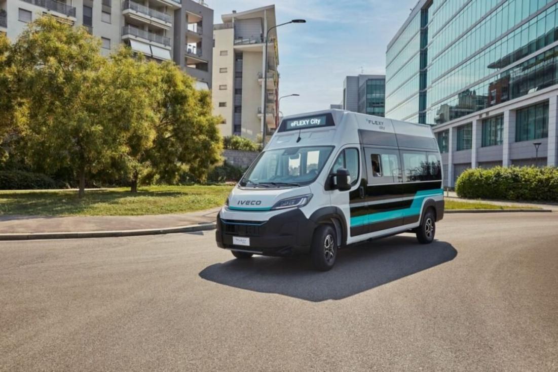 Minibus elétrico eFlexy da Iveco Bus