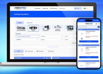 Imagem do novo catálogo digital Nexpro da Iveco