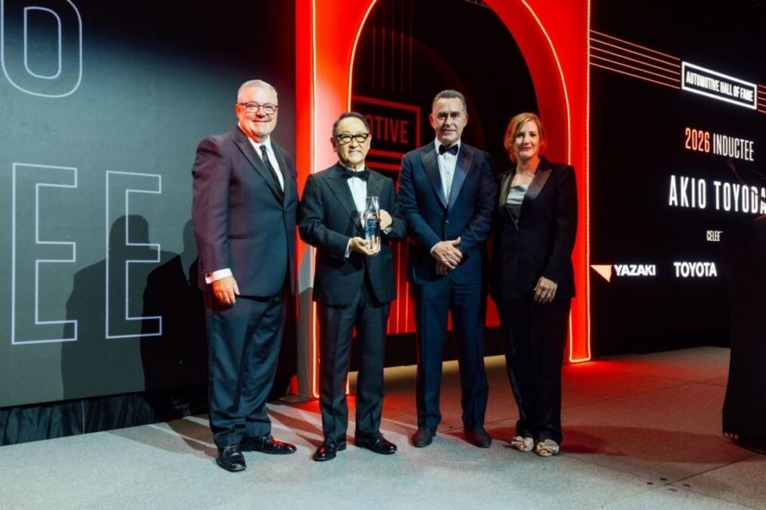 Akio Toyoda recebe homenagem no Automotive Hall of Fame