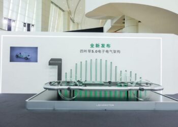 Imagem de conceito da nova arquitetura Leapmotor