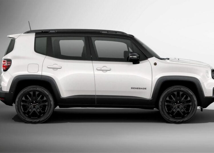 Jeep Renegade 85 Anos com teto solar