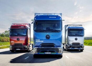 Caminhões elétricos e a hidrogênio da Daimler na IAA 2026