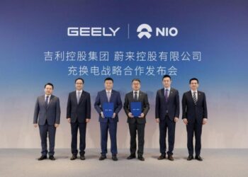 NIO e Geely - Integração de infraestrutura de baterias elétricas