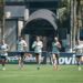 Jogadores do Santos em treinamento