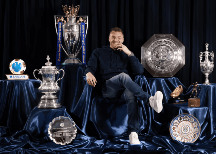 Jamie Vardy em campo