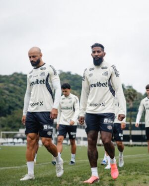 Santos se prepara para a Sul-Americana com Rodinei em foco