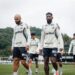 Treino do Santos no CT Rei Pelé