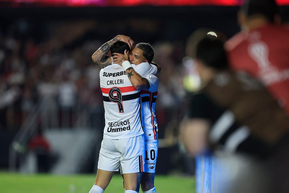 São Paulo e Boca Juniors em campo