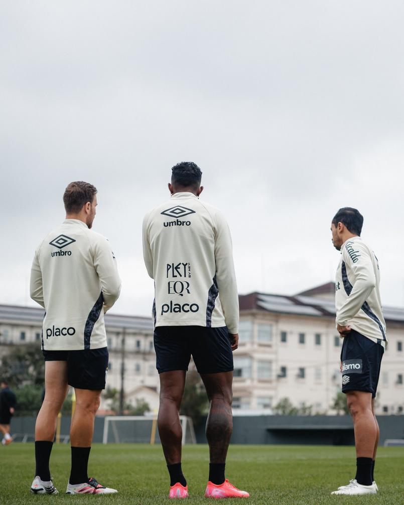 Escalação do Santos para jogo contra Atlético-MG