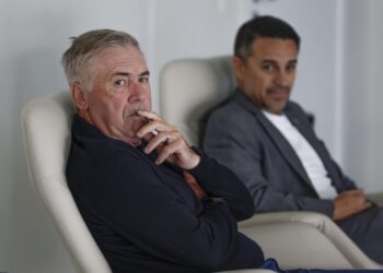 Carlo Ancelotti convocando jogadores da Seleção Brasileira
