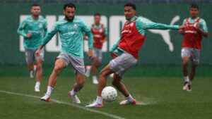 Palmeiras intensifica treinos para o clássico contra São Paulo