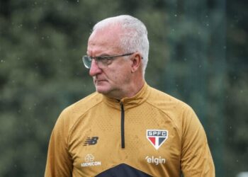 Treino do São Paulo antes do clássico
