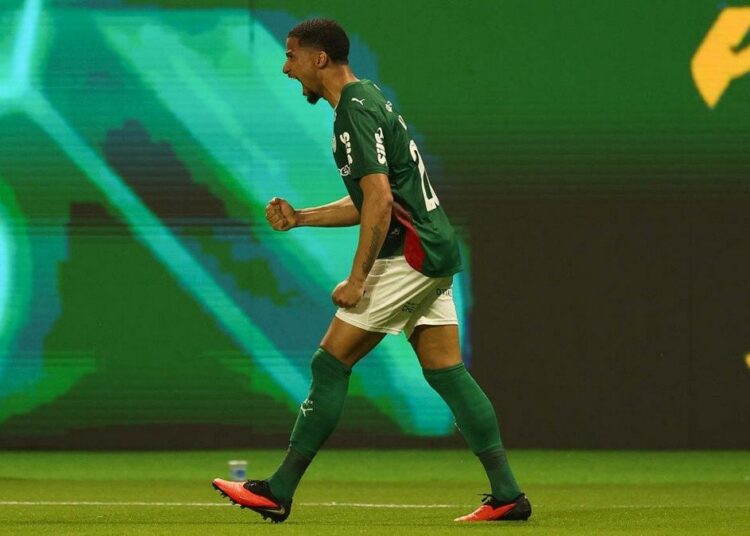 Palmeiras celebra vitória contra São Paulo