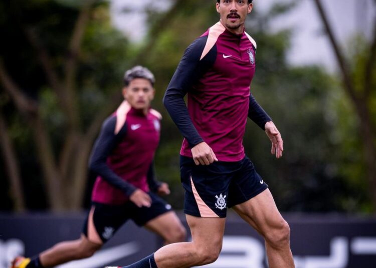 Treino do Corinthians no CT Dr. Joaquim Grava