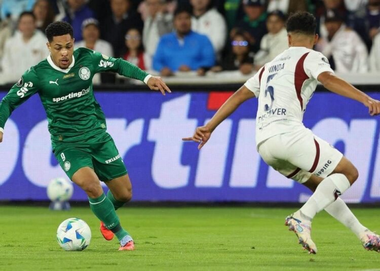 Partida entre LDU e Palmeiras