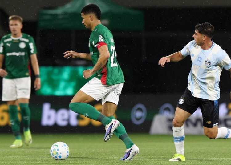 Palmeiras se prepara para o jogo contra o Grêmio