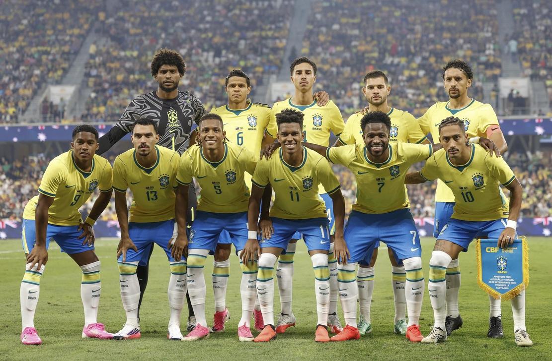 Jogadores da Seleção Brasileira