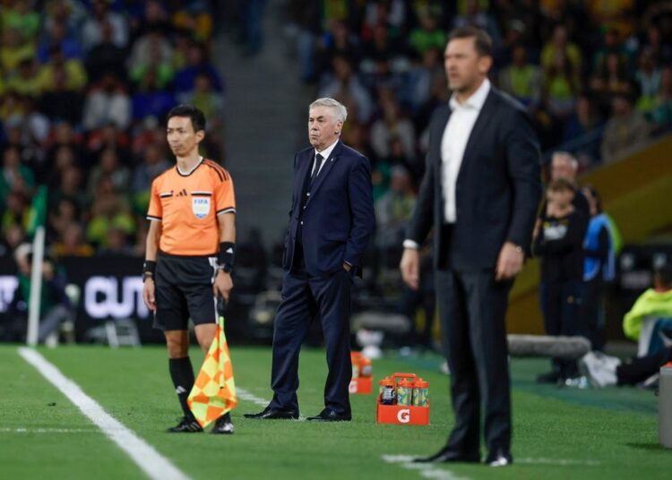 Ancelotti e Seleção Brasileira em jogo
