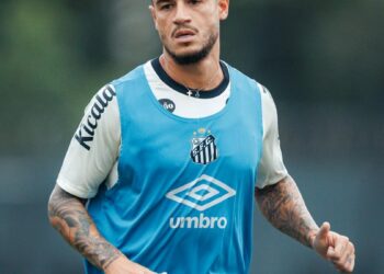 Philippe Coutinho em treinamento